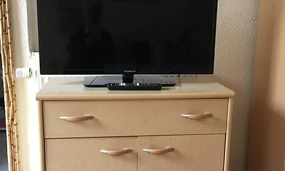 Fernseher im Schlafzimmer 