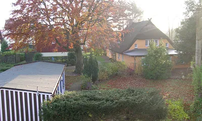 Blick vom Balkon