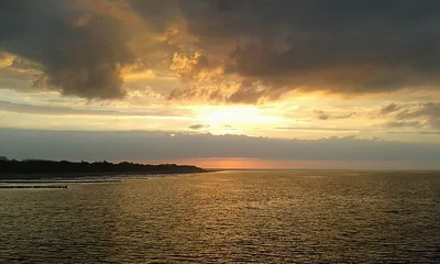 Blick von der Seebrücke