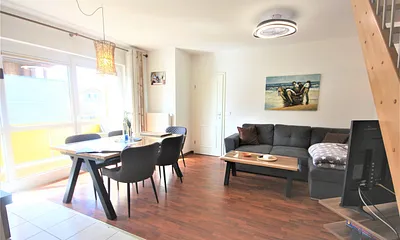 Haus Windjammer 2  *** nur 400m zum Sandstrand***, 3-Zimmer-Ferienwohnung (Viermastbark Passat)