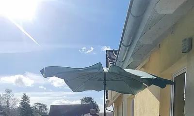  6 m² großer Balkon