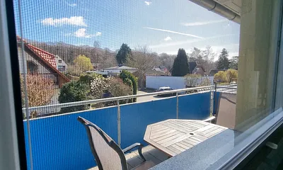 großer Balkon