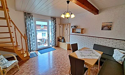 Aufenthaltsraum und Garderobe