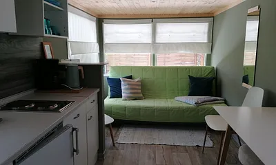 Mobilheim, NEU!, 2-Zimmer-Ferienwohnung (Mobilheim! Art tinyhouse)