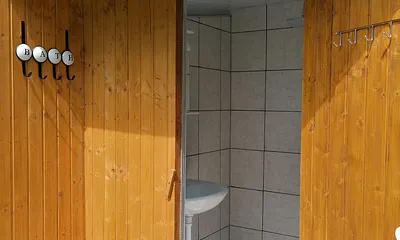 Dusche direkt nebenan