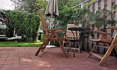 Terrasse Wohnung Vilm