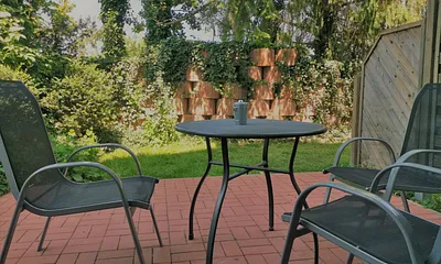 Terrasse Ferienwohnung Oie