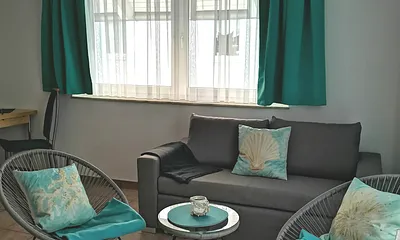 Wohnküche mit Schlafcouch 140 x 200 cm