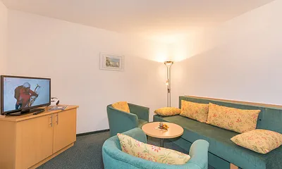 Klappcouch für 3. und 4. Person, Wohnbereich