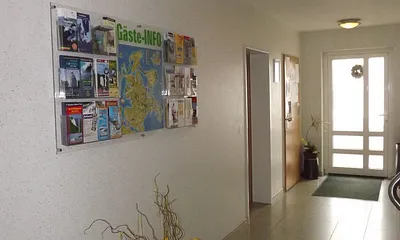 Eingangsbereich mit Information