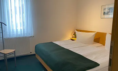 Schlafzimmereinblick