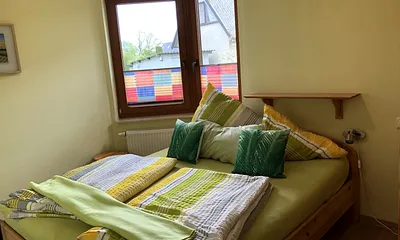 ruhig gelegenes Schlafzimmer