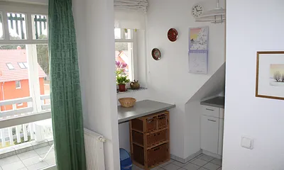 Küche - Zugang zum Balkon