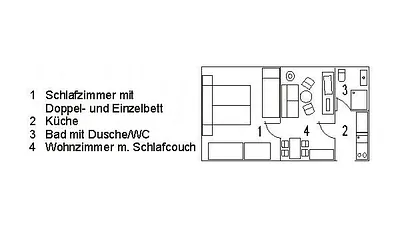 Grundriss Wohnung 10