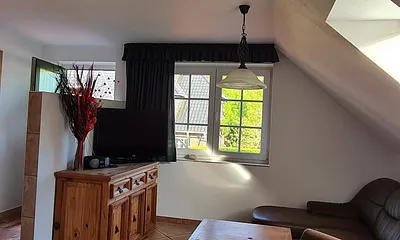 Wohnbereich mit Schlafcouch