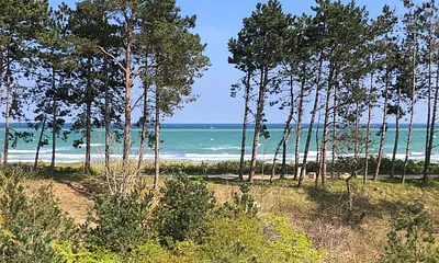 Meerblick mit karibischem Flair