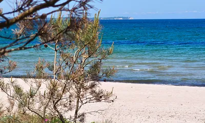 Gleich nebenan - Blick vom Glowe-Strand zum Kap Arkona
