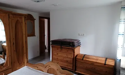 Blick vom Schlafzimmer in Richtung Flur