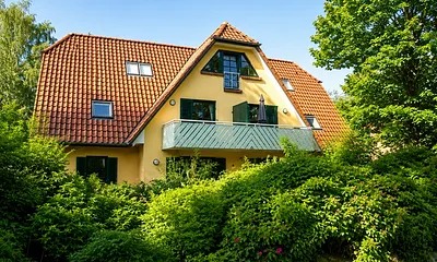 Außenansicht Ferienwohnung Deichhof Prerow