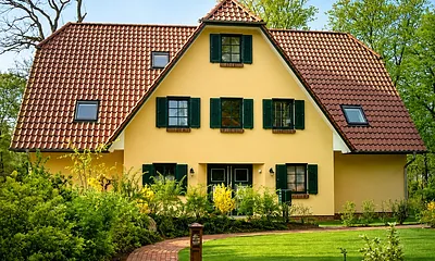 Außenansicht Ferienwohnung Deichhof Prerow