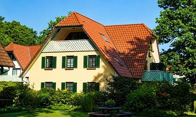 Außenansicht Ferienwohnung Deichhof Prerow