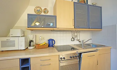 Küchenzeile am Wohnbereich