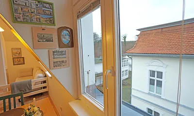 Blick aus dem Küchenfenster
