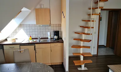 Essbereich mit Küchenzeile