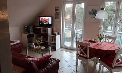 Ferienwohnung Südblick- direkt an Strandpromenade, 3-Zimmer-Ferienwohnung (4 Personen)