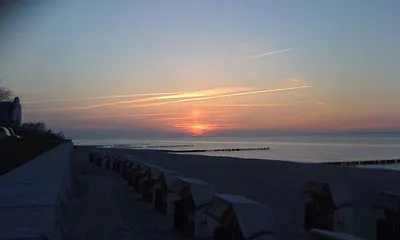 Sonnenuntergang am Strand