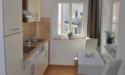 Küche mit allem, was man braucht