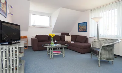 Dachwohnung Wohnzimmer