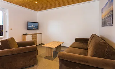 TV-Ecke im Wohnbereich