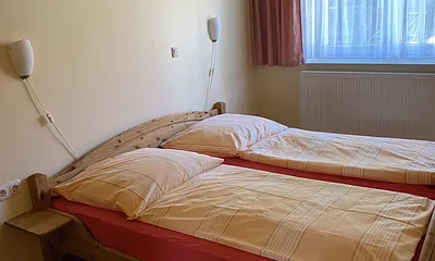 Schlafzimmer 1 und 2 sind identisch 