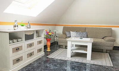 Wohnzimmer ,  Sitz -u. Schlafcouch