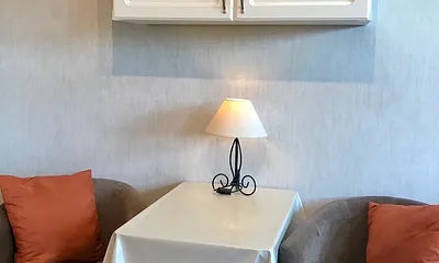 Bequeme Sessel sorgen für Behaglichkeit 