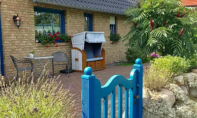 Eingang zur Unterkunft 