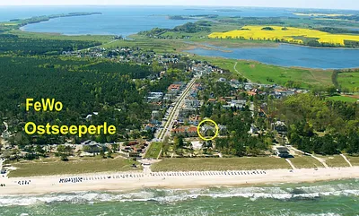 Lage der Ostseeperle in Baabe