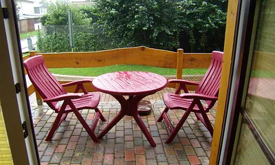 gemütlich auch bei Sommerregen