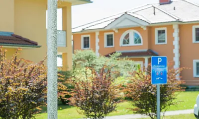 Waldblick - Hauseigener Parkplatz