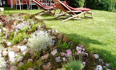 rückseitiger Gartenbereich