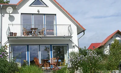 Ansicht vom Garten/Südterrasse