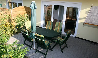 die Terrasse ist separat für Sie