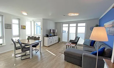 Haus Rügenscher Bodden/Meerblick, 3-Zimmer-Ferienwohnung (WE 04 OG/BK)