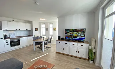 Wohnzimmer mit TV