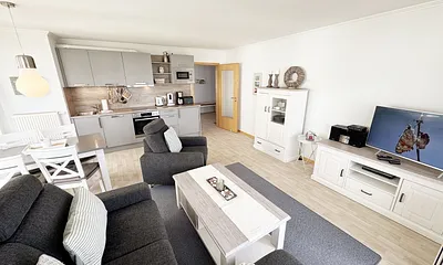 Haus Rügenscher Bodden/Meerblick, 3-Zimmer-Ferienwohnung (WE 06 OG/BK)