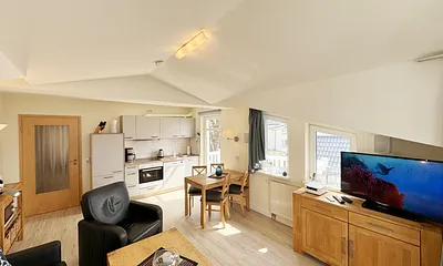 Haus Rügenscher Bodden/Meerblick, 2-Zimmer-Ferienwohnung (WE 07 DG/BK)