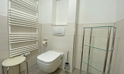 Badezimmer mit WC
