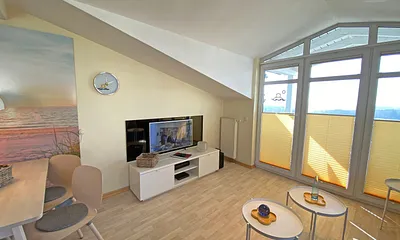 Wohnzimmer mit TV