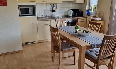 Essbereich mit Küche